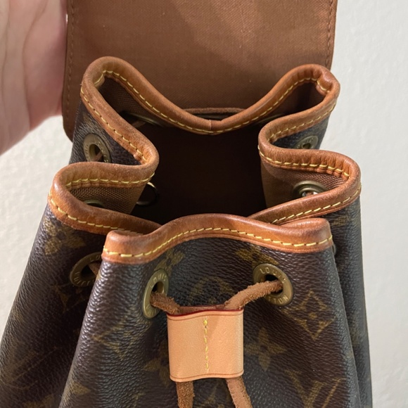 Auth vintage Louis Vuitton Montsouris mini backpack - Picture 2 of 12